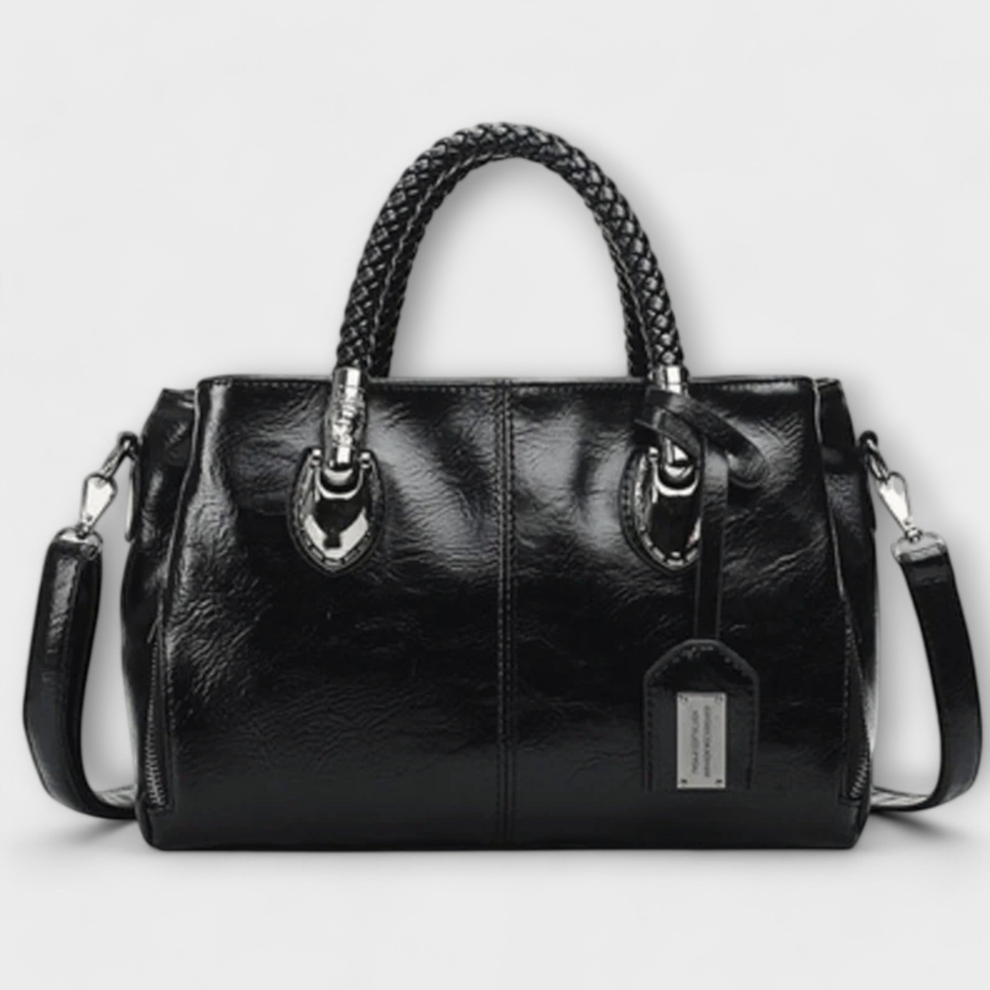Elegancka skórzana torba Duffel