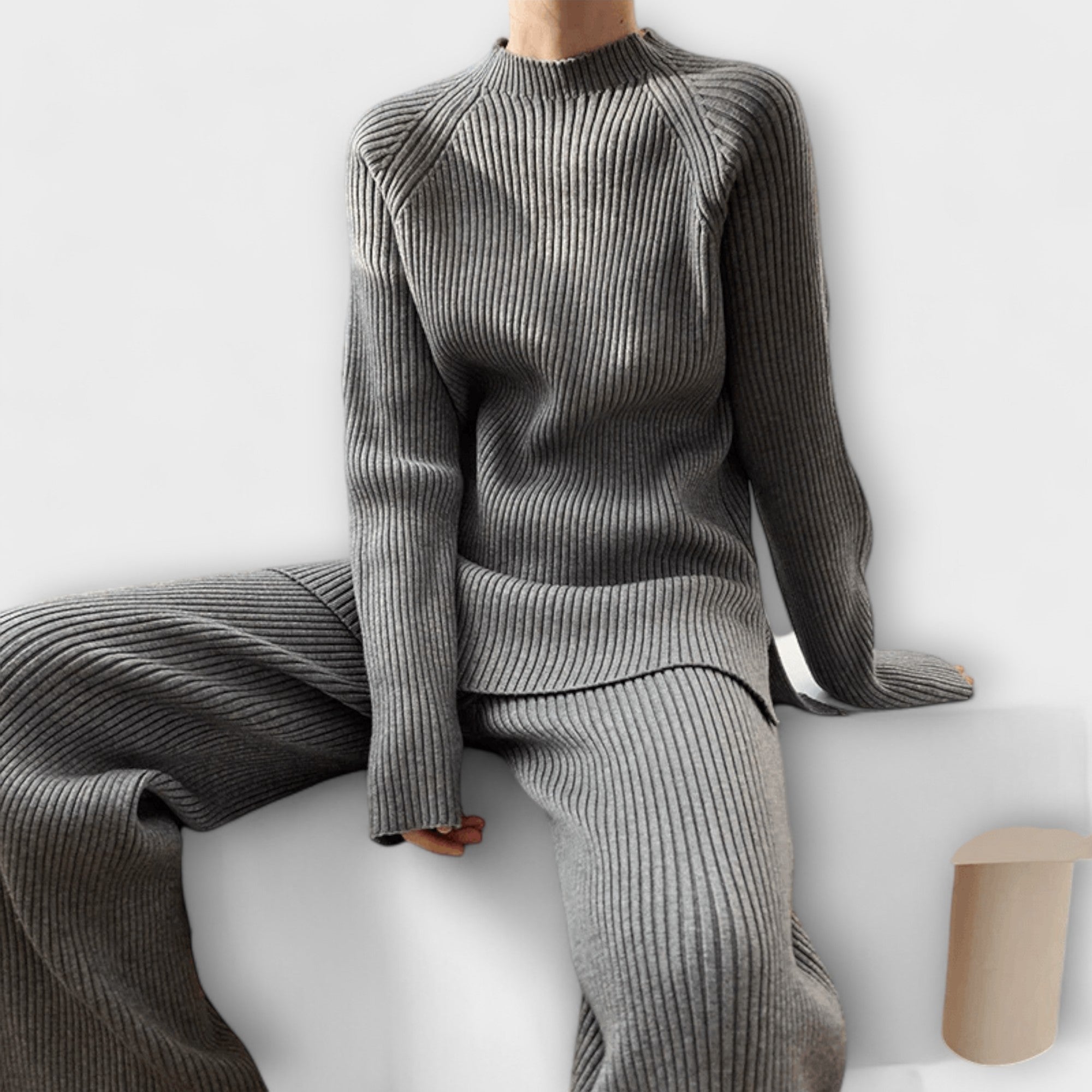 2-częściowy zestaw Cosy Rib Knit
