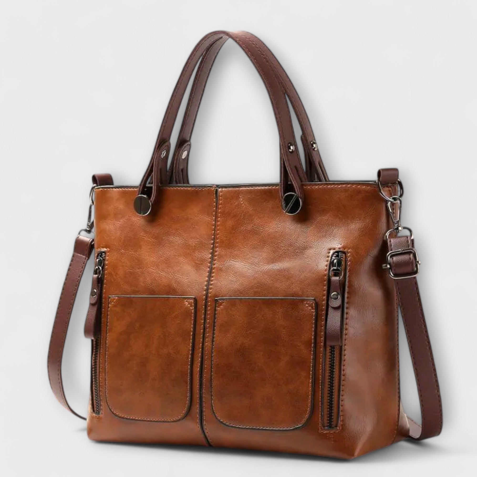 Elegancka skórzana torba