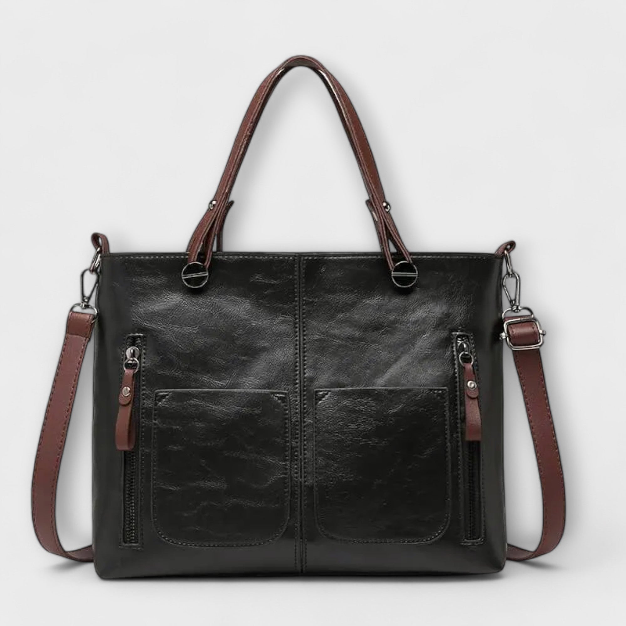 Elegancka skórzana torba