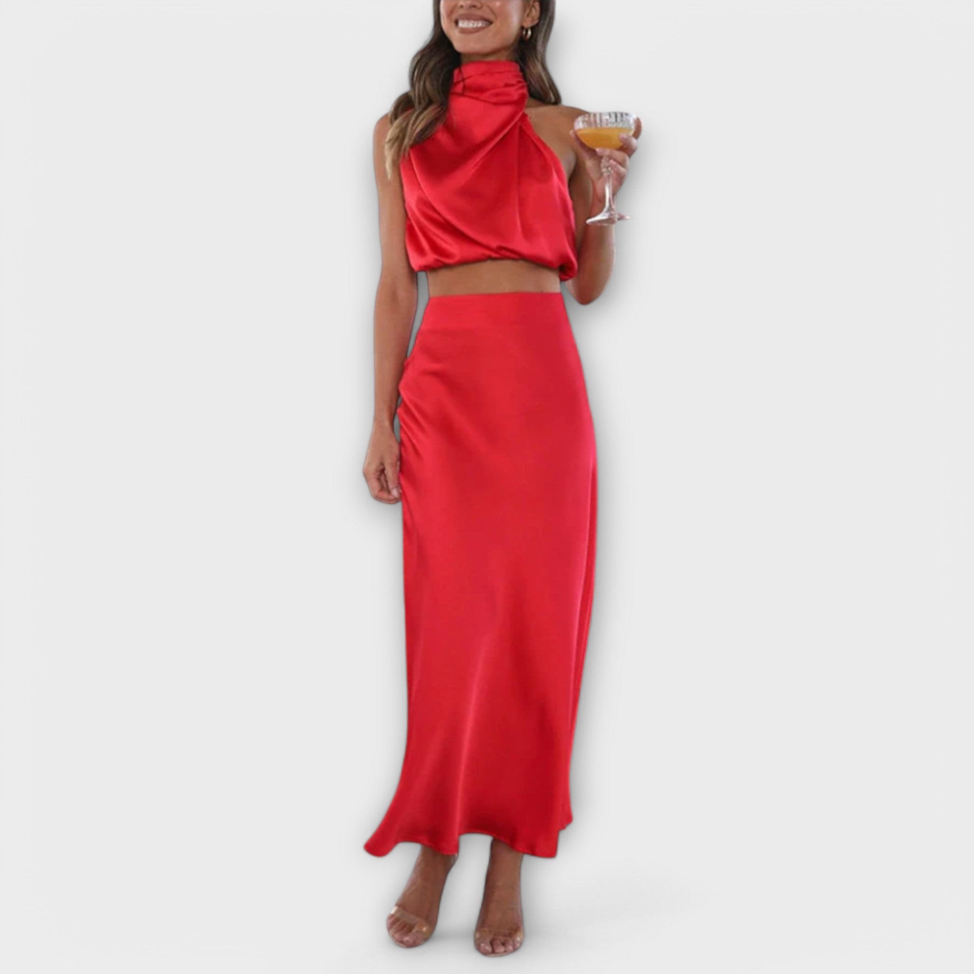 Natalia - Stylowa maxi spódnica dla eleganckiego wyglądu