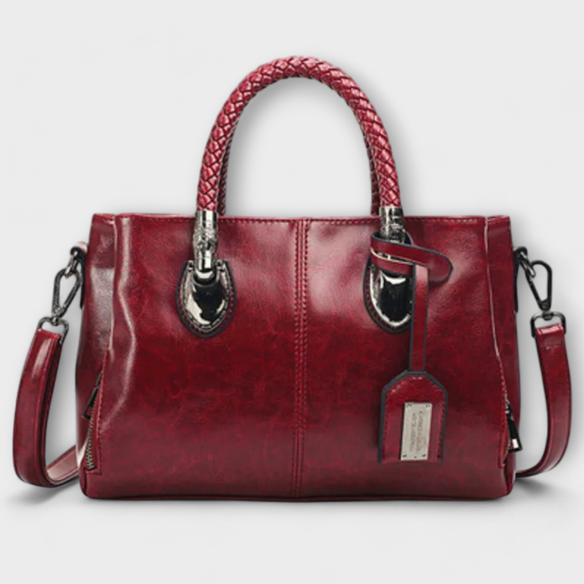 Elegancka skórzana torba Duffel