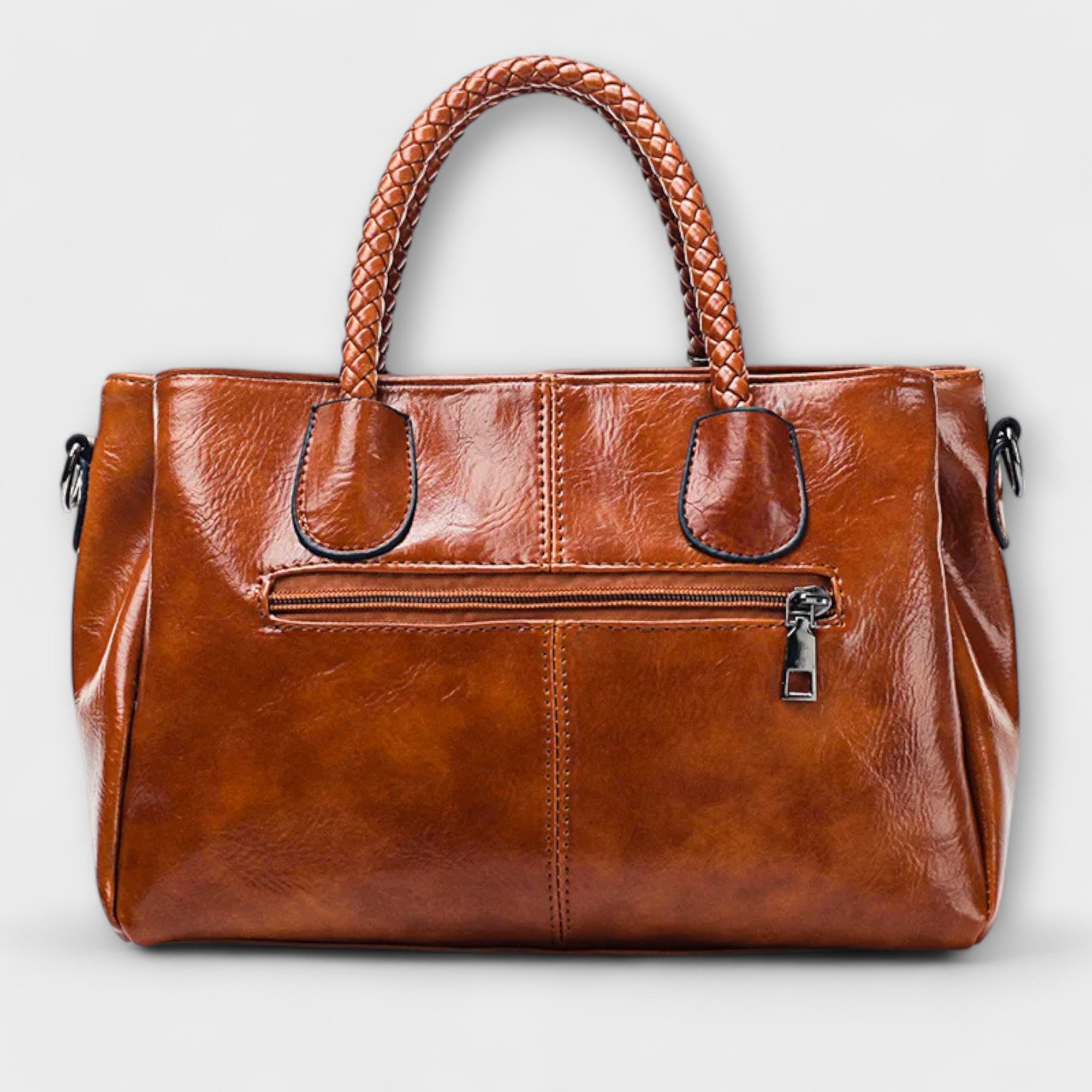 Elegancka skórzana torba Duffel