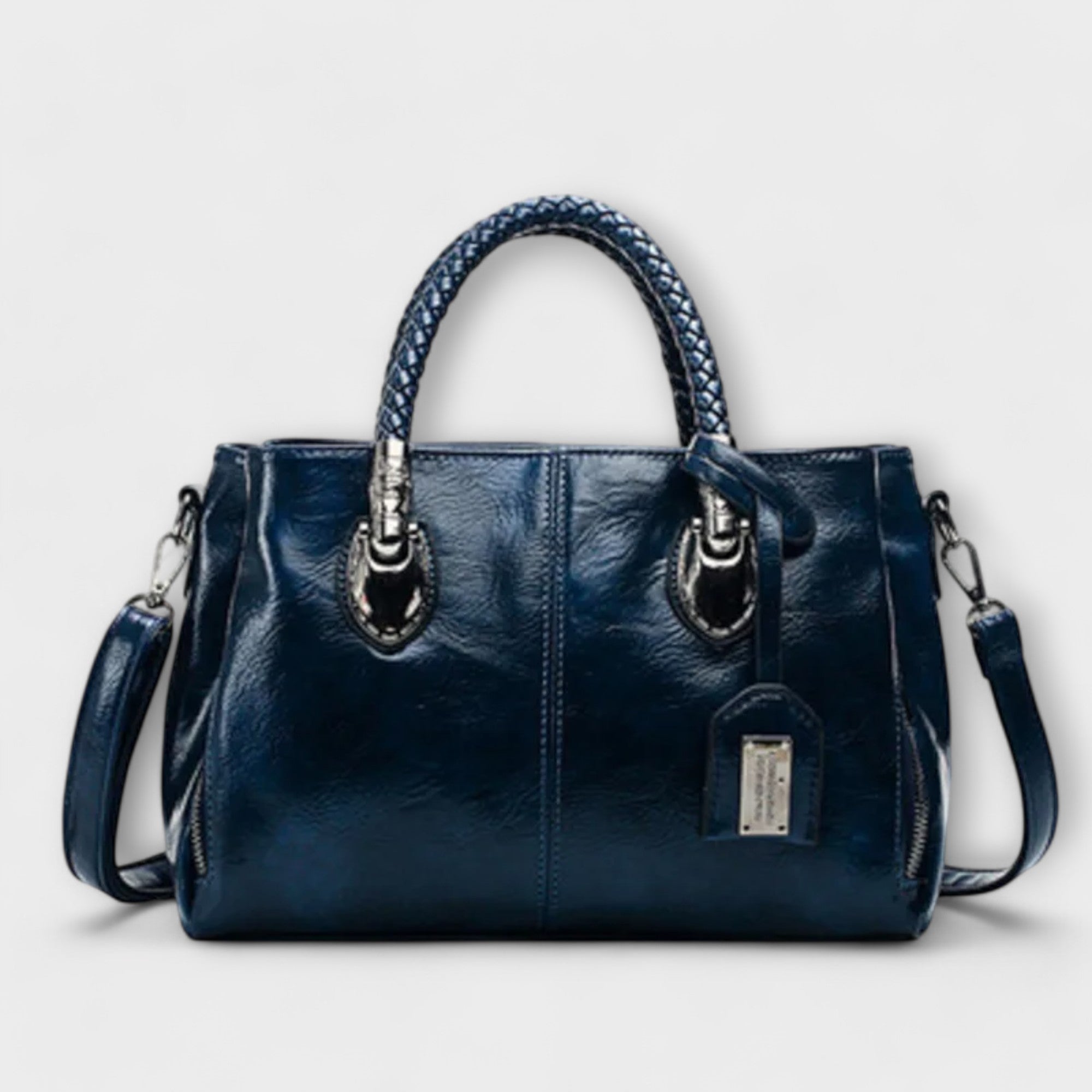 Elegancka skórzana torba Duffel